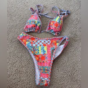 Colorful Swimwear Set